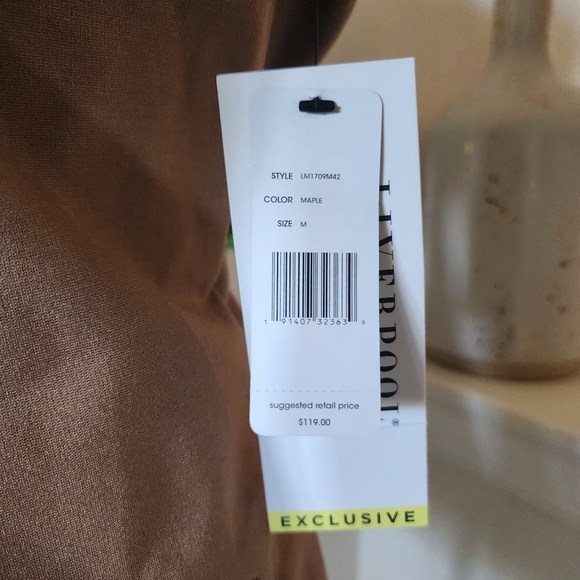 🔥Liverpool X Living in Yellow Becca Double Breasted Tan Blazer - Picture 14 of 15